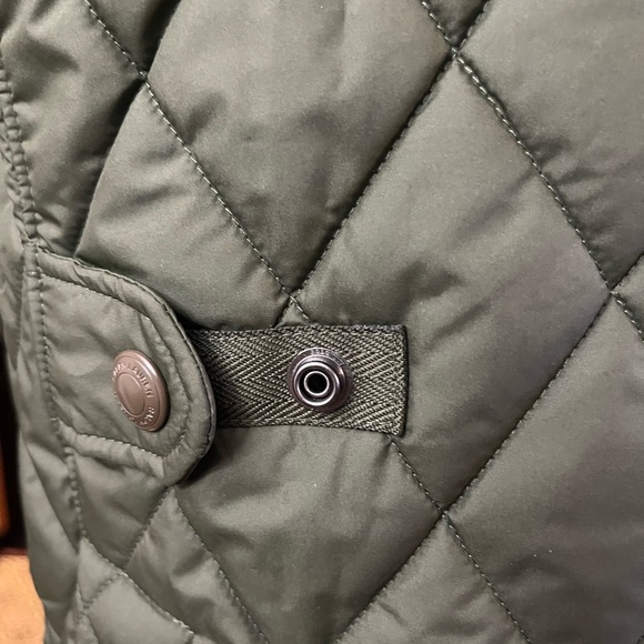 Polo Ralph Lauren Quilted Newbury Water Repellent Zip Army Olive Jacket - Picture 4 of 12